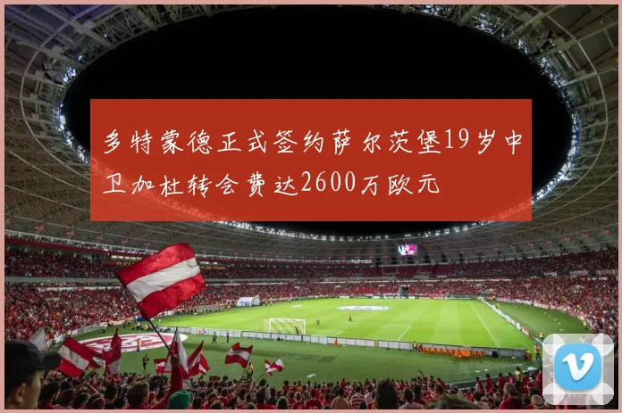 多特蒙德正式签约萨尔茨堡19岁中卫加杜转会费达2600万欧元